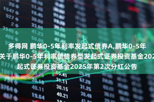 多得网 鹏华0-5年利率发起式债券A,鹏华0-5年利率发起式债券C: 关于鹏华0-5年利率债债券型发起式证券投资基金2025年第2次分红公告