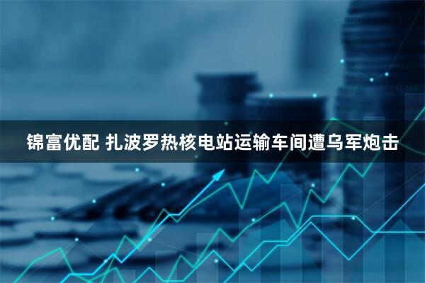 锦富优配 扎波罗热核电站运输车间遭乌军炮击